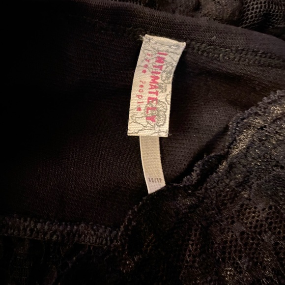 Free People Black Lace Maxi Skirt XS - Picture 16 of 16